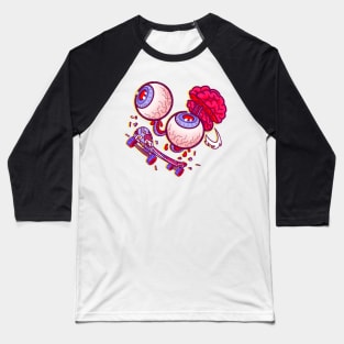 Skater mindrolls cool car decal shirts plus Baseball T-Shirt